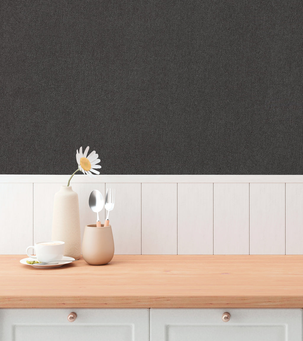 High-quality wallpaper from the Hygge III collection in grey 