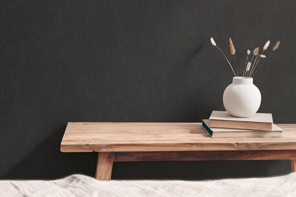 High-quality wallpaper from the Hygge III collection in grey 