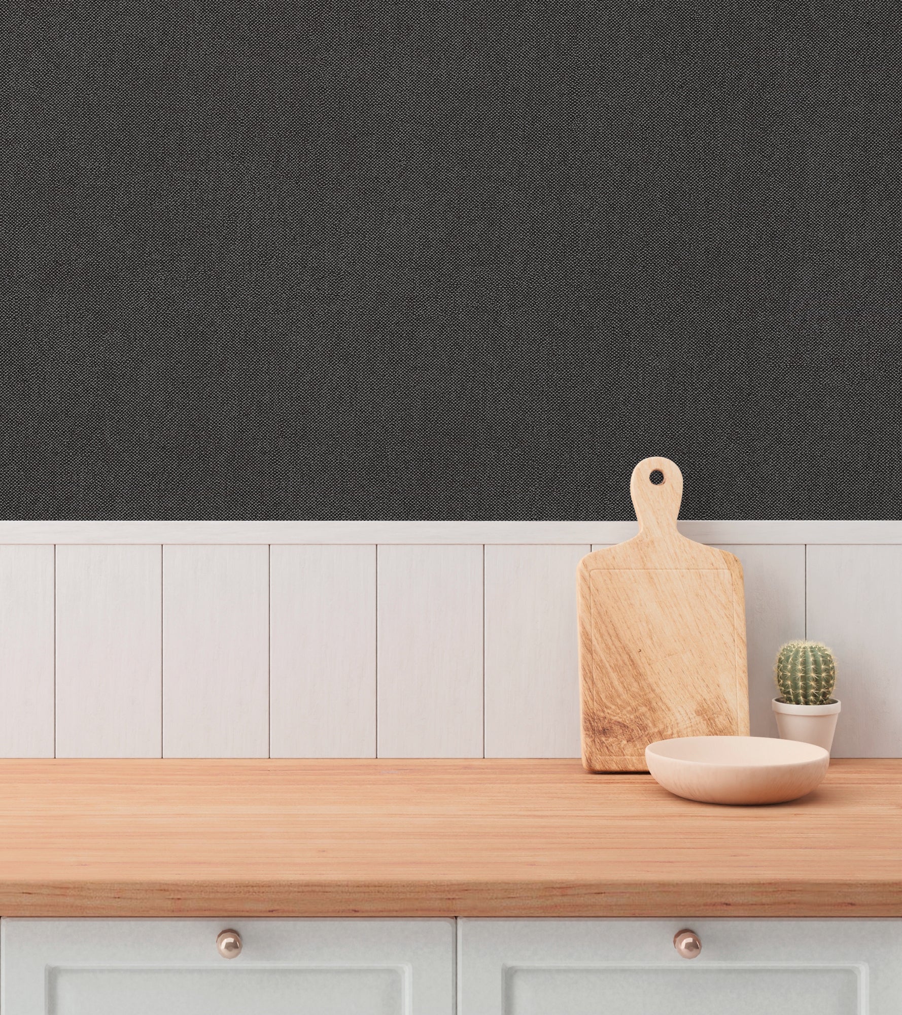 Hochwertige Tapete aus der Kollektion Hygge III in Grau