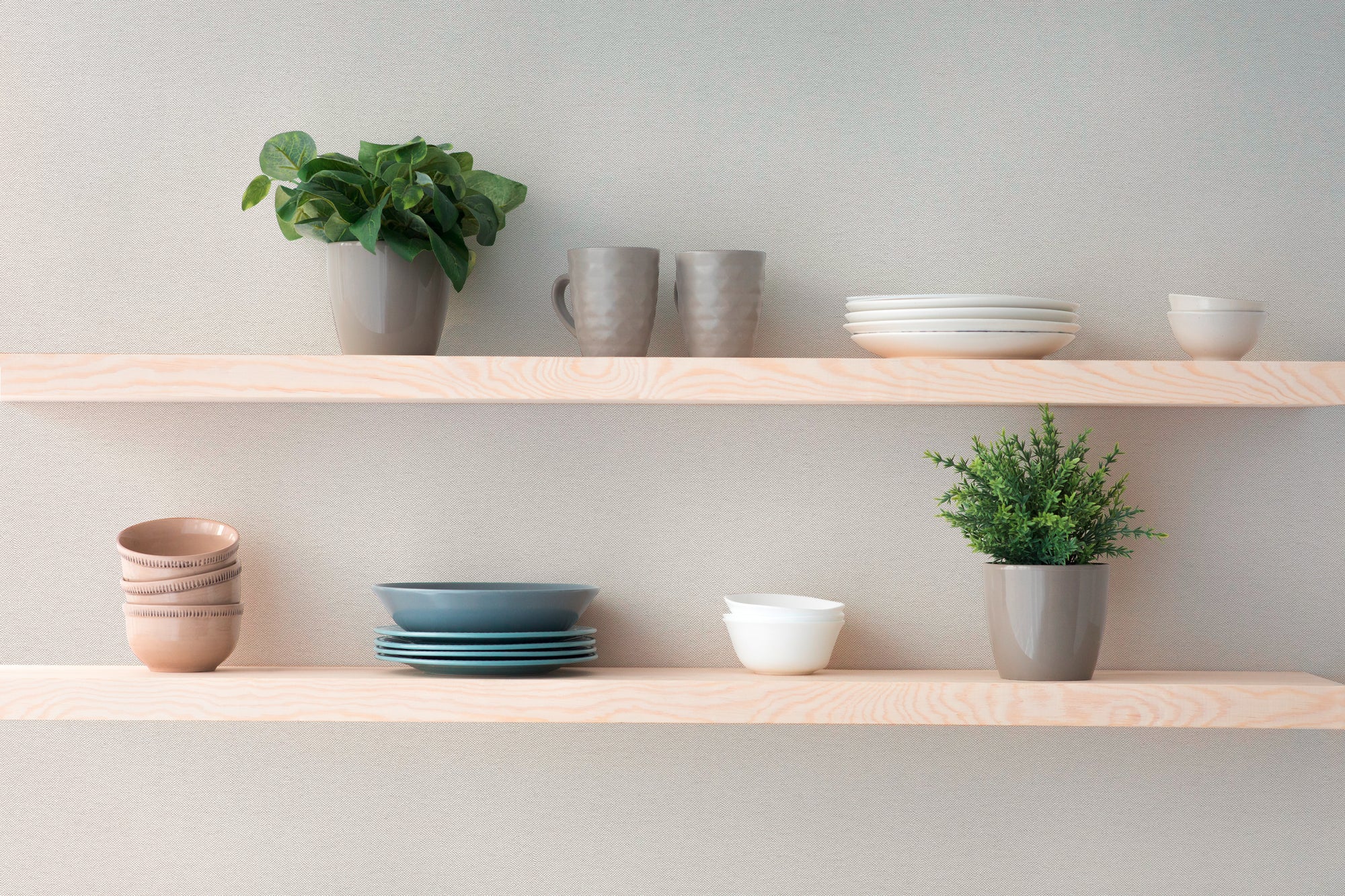 Hochwertige Tapete aus der Kollektion Hygge III in Beige