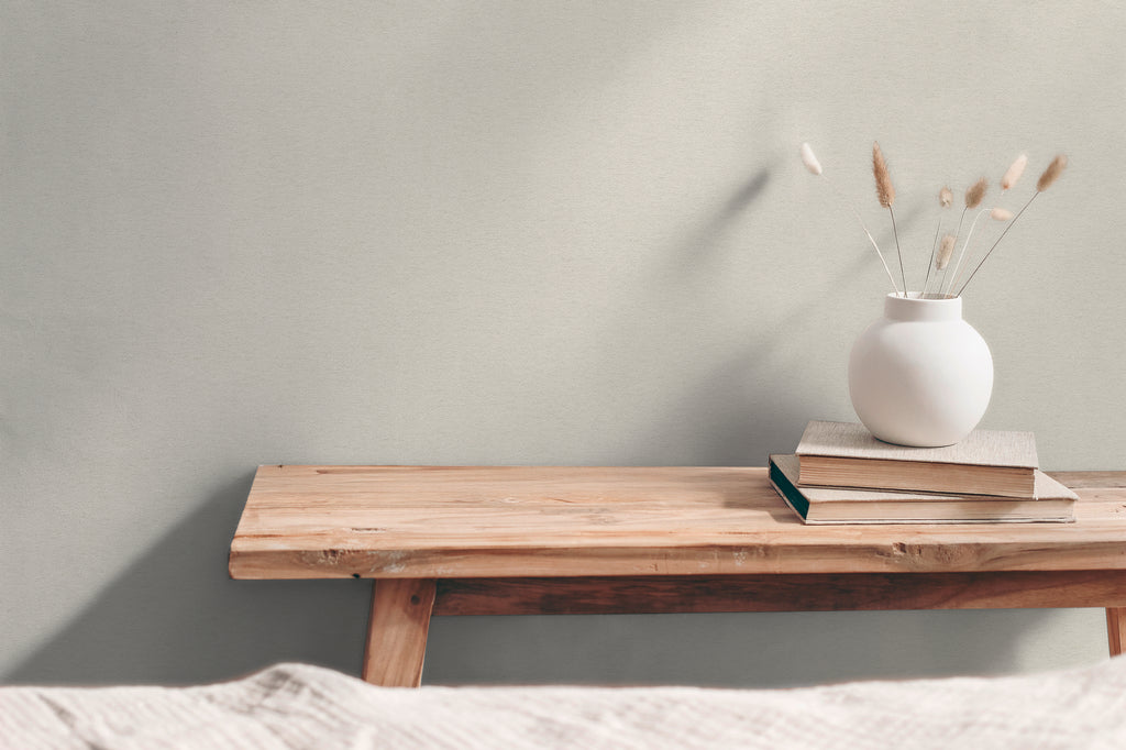 Hochwertige Tapete aus der Kollektion Hygge III in Weiß