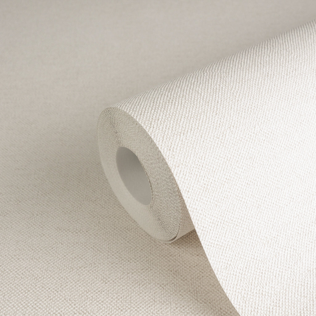 High-quality wallpaper from the Hygge III collection in white 