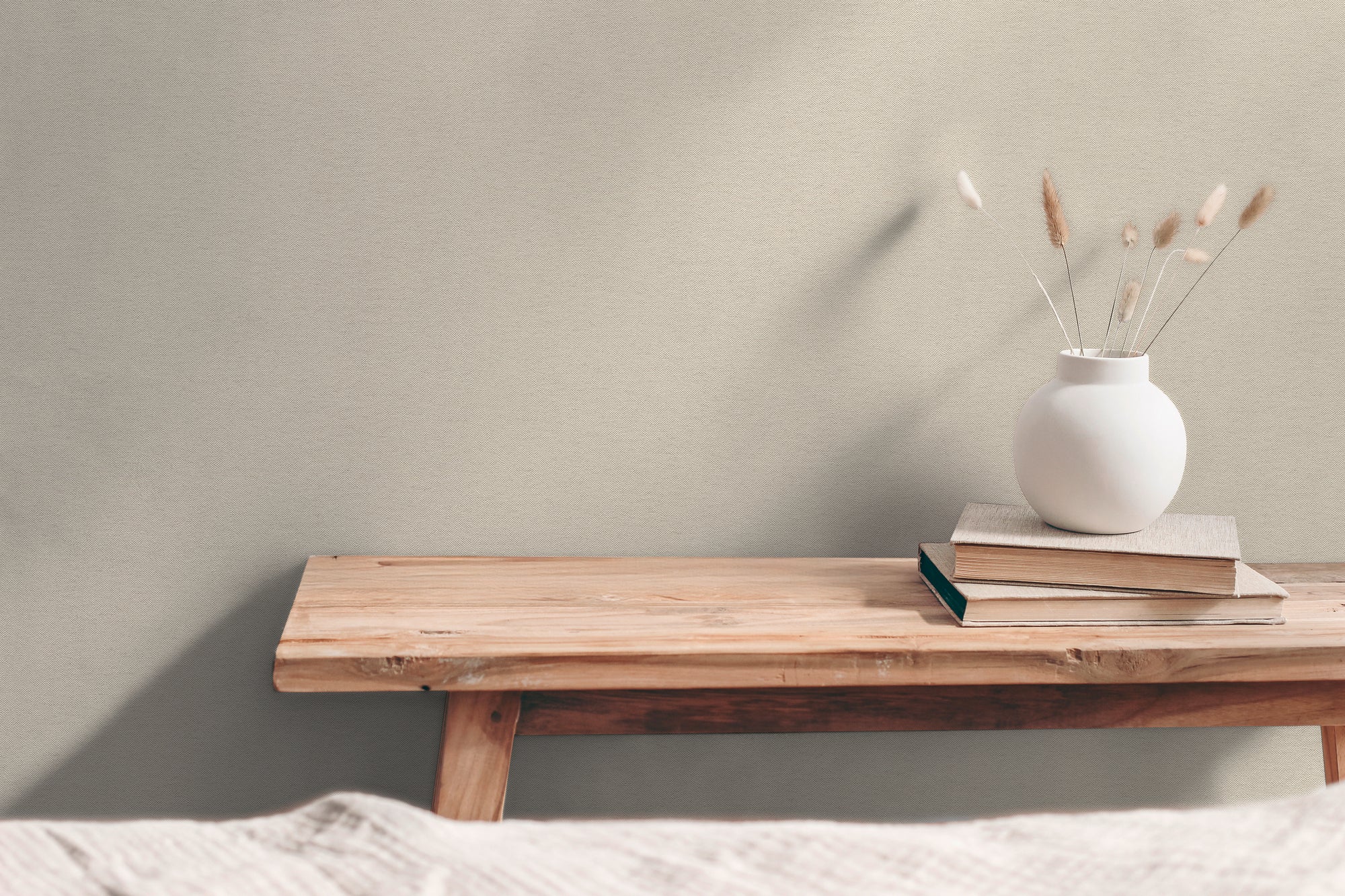 Hochwertige Tapete aus der Kollektion Hygge III in Beige