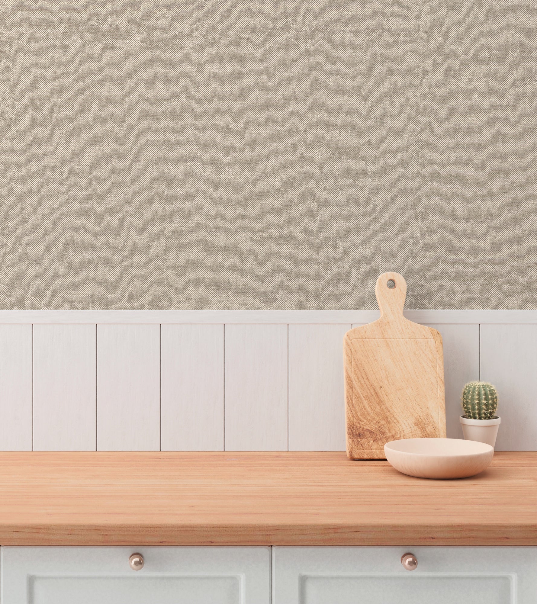 Hochwertige Tapete aus der Kollektion Hygge III in Braun