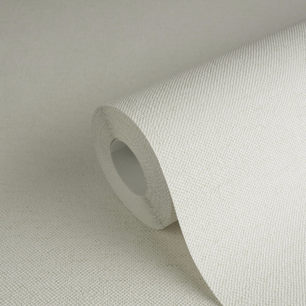 High-quality wallpaper from the Hygge III collection in white 