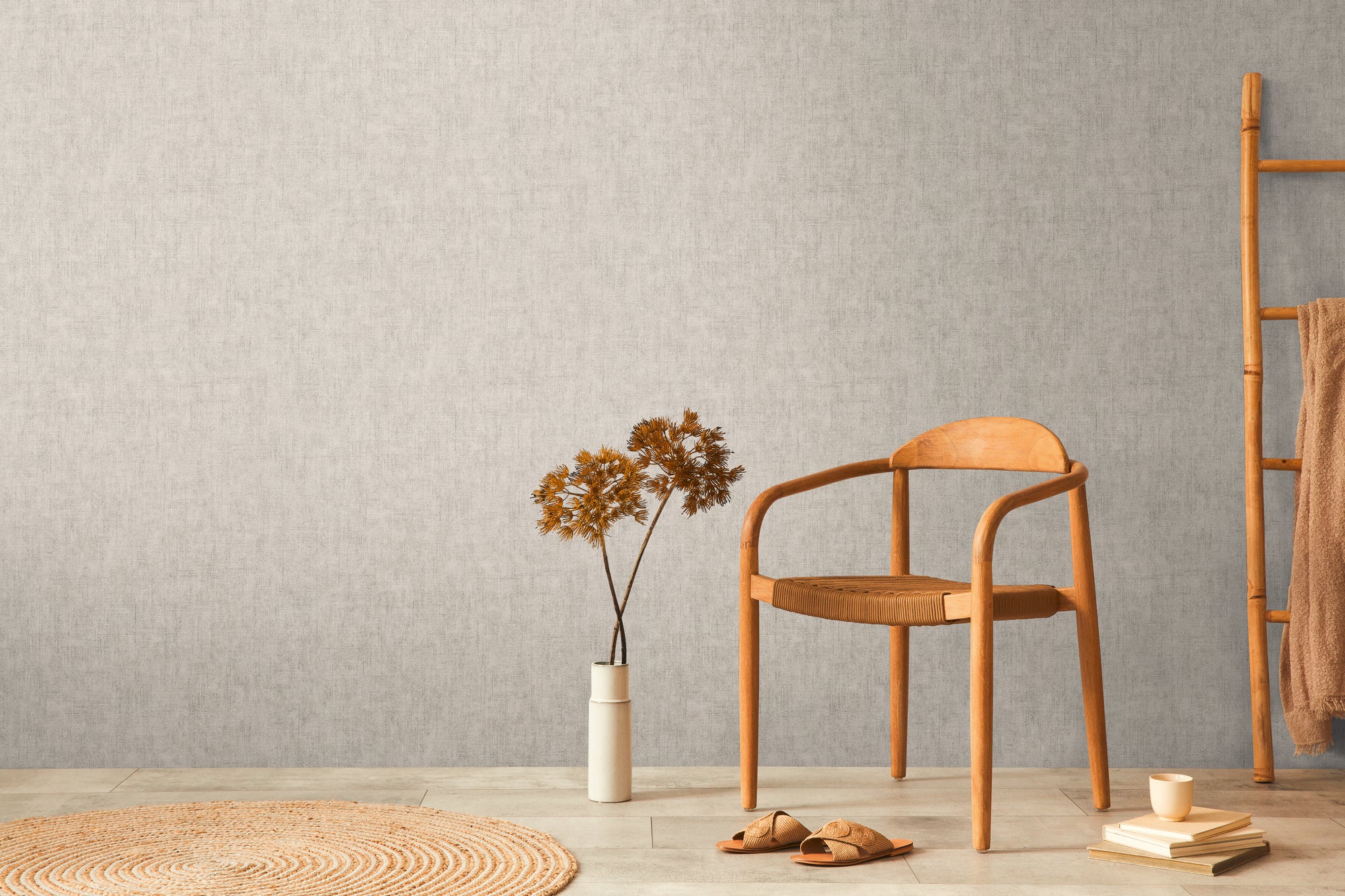 Hochwertige  Tapete aus der Kollektion CosmoLiving in Grau