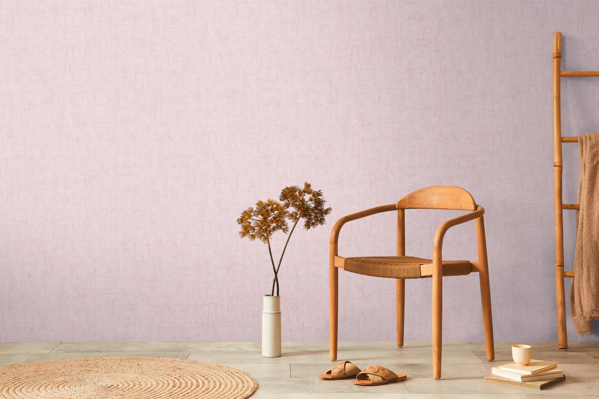 Hochwertige  Tapete aus der Kollektion CosmoLiving in Rosa