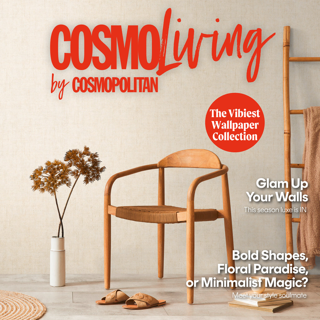 Hochwertige  Tapete aus der Kollektion CosmoLiving in Beige