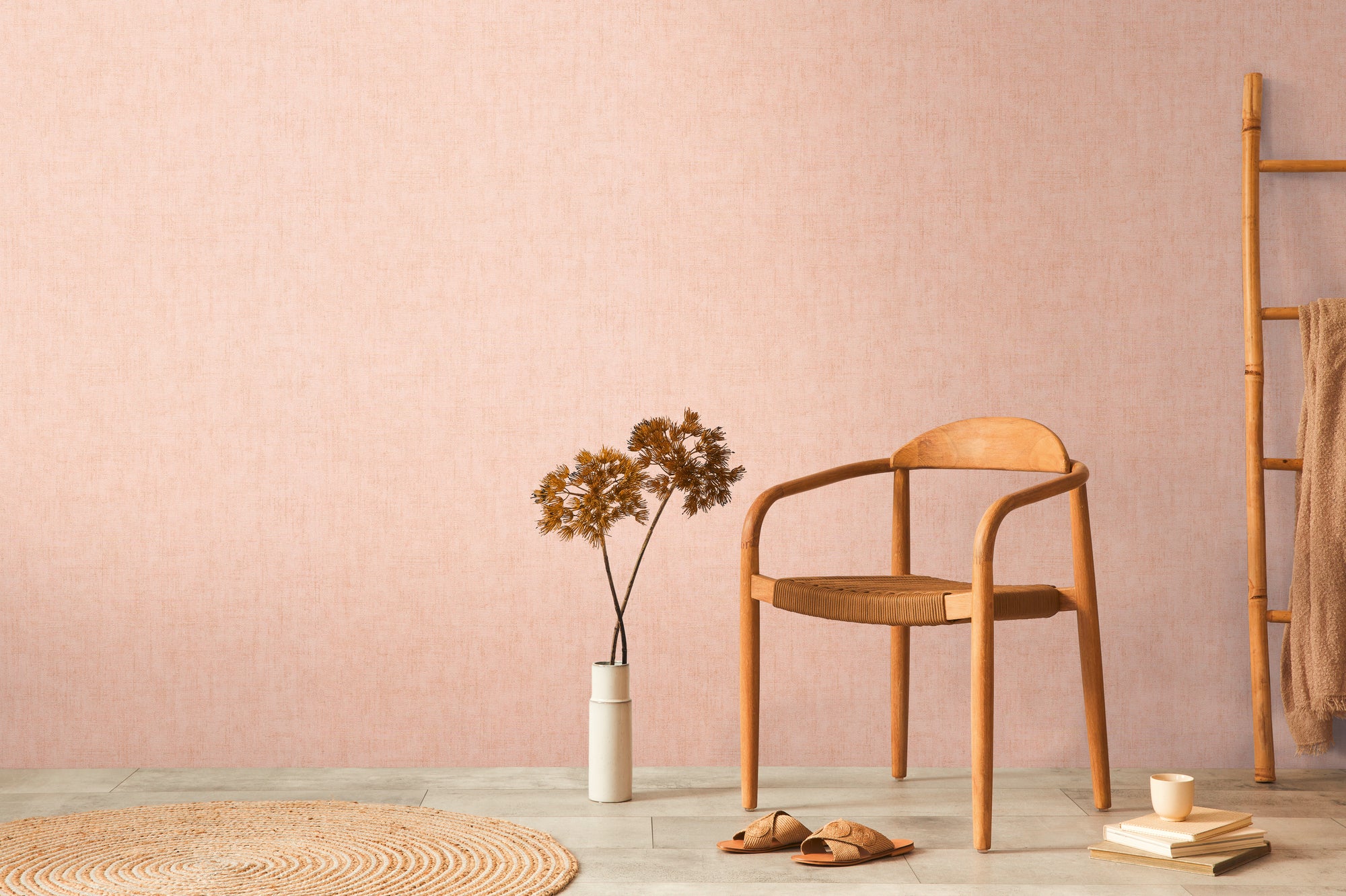 Hochwertige  Tapete aus der Kollektion CosmoLiving in Rosa