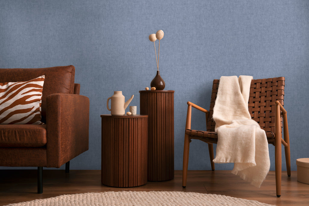 Hochwertige  Tapete aus der Kollektion CosmoLiving in Blau