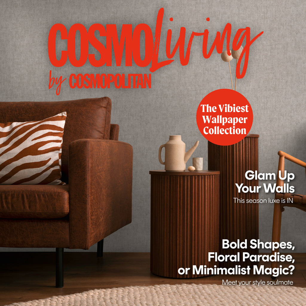 Hochwertige  Tapete aus der Kollektion CosmoLiving in Grau