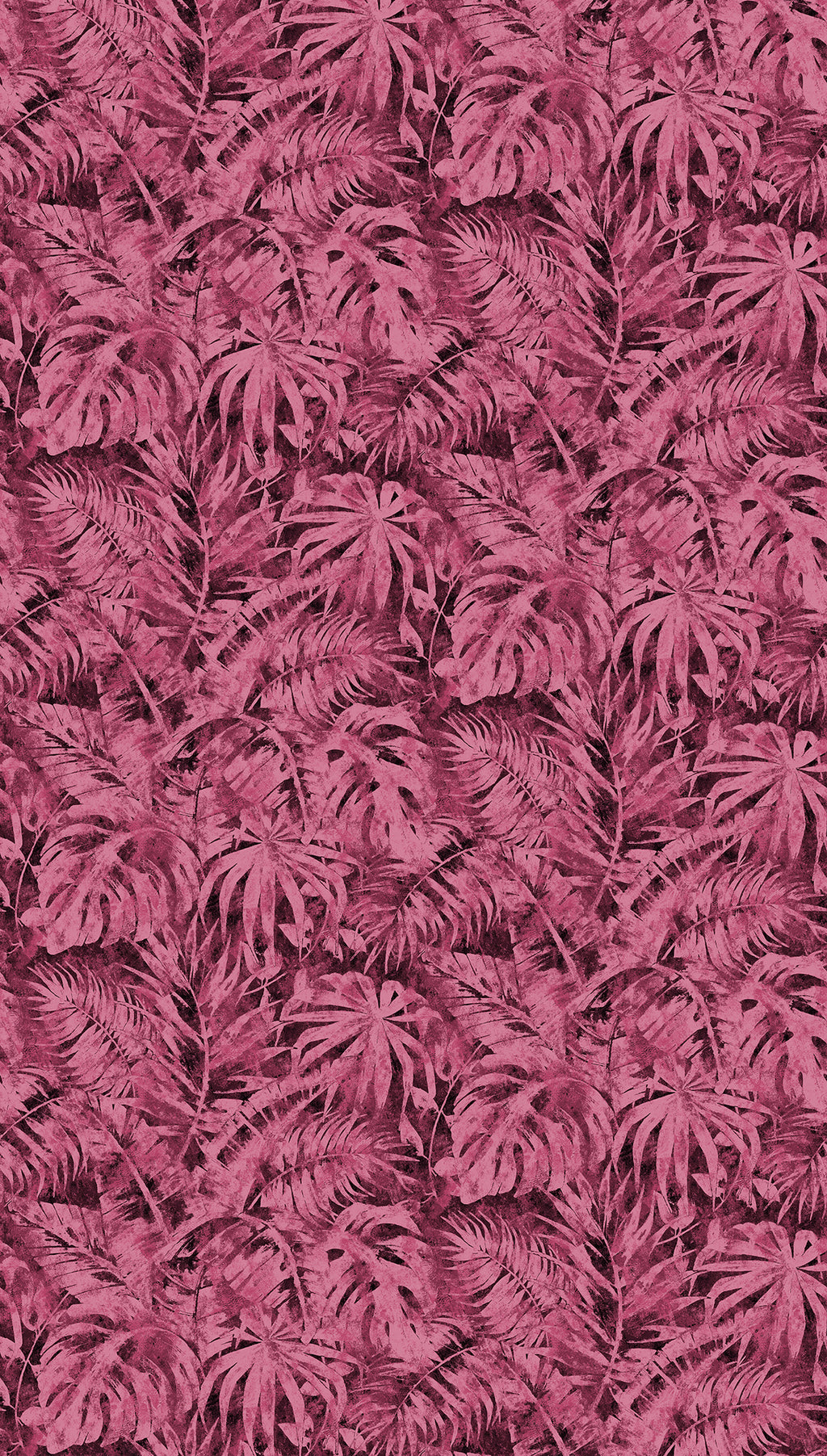 Hochwertige Fototapete Pink Dschungel