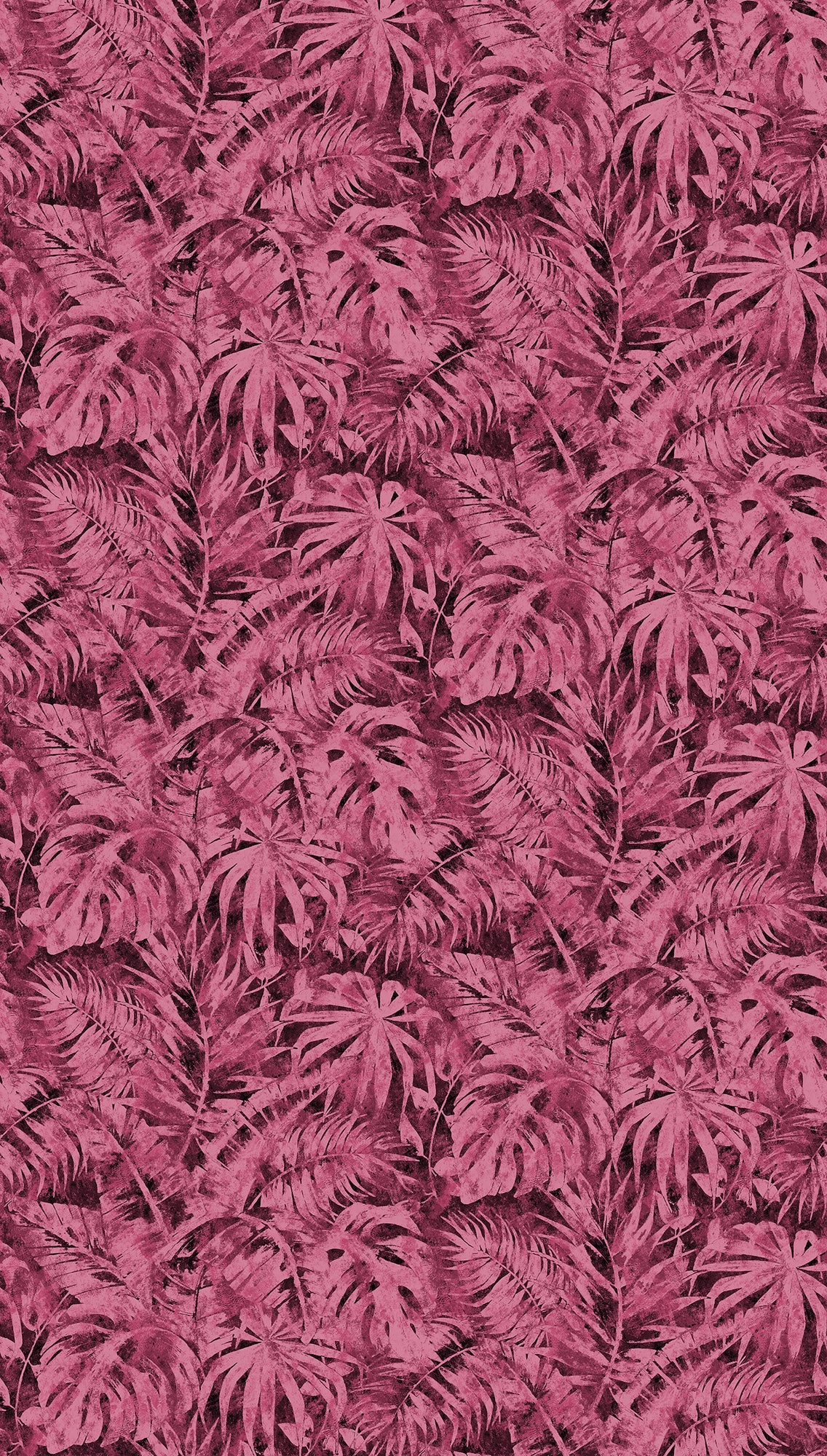 Hochwertige Fototapete Pink Dschungel