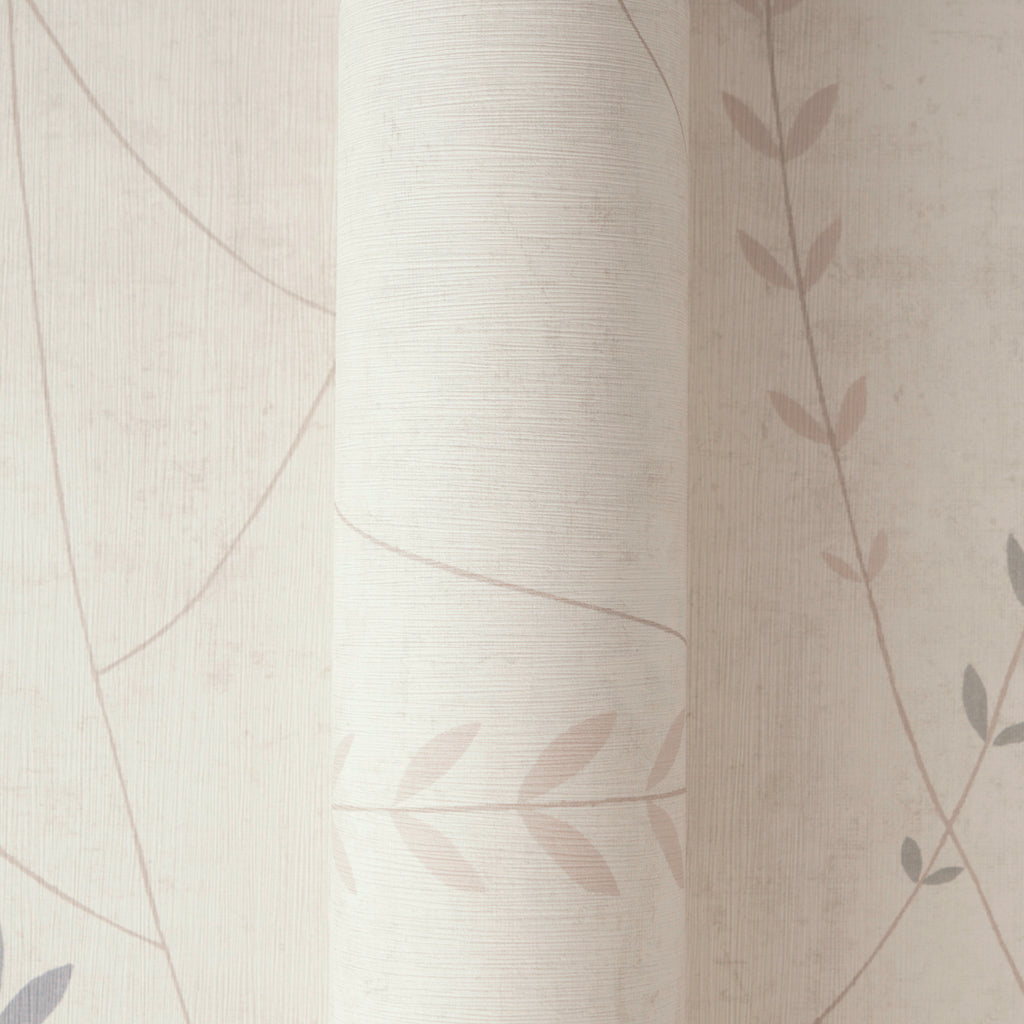 High-Quality Non-Woven Wallpaper Beige Floral