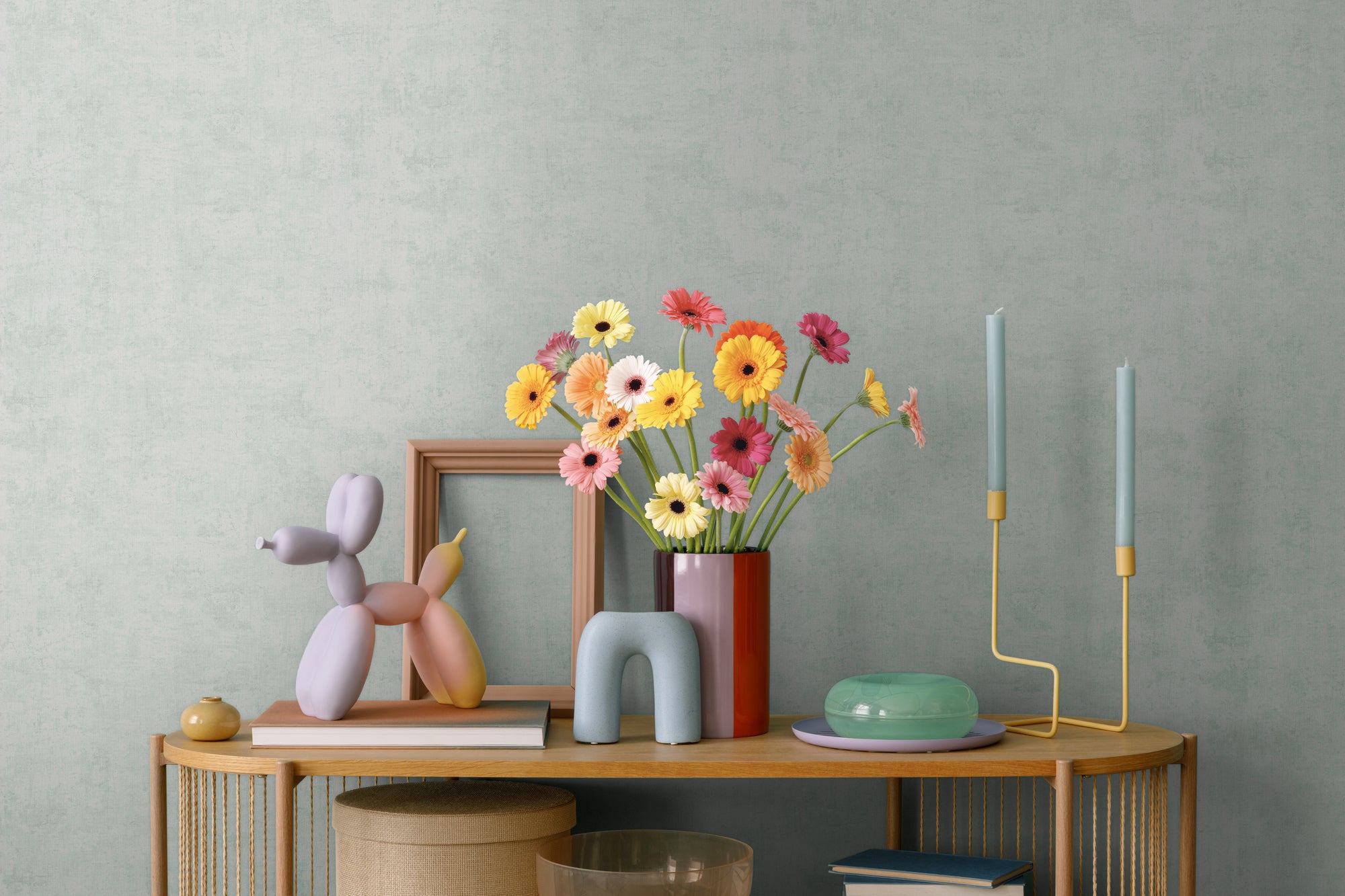 High-quality wallpaper from the Nordic Feeling collection in blue 