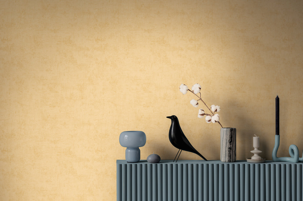 Hochwertige Tapete aus der Kollektion Pintwalls III in Gelb