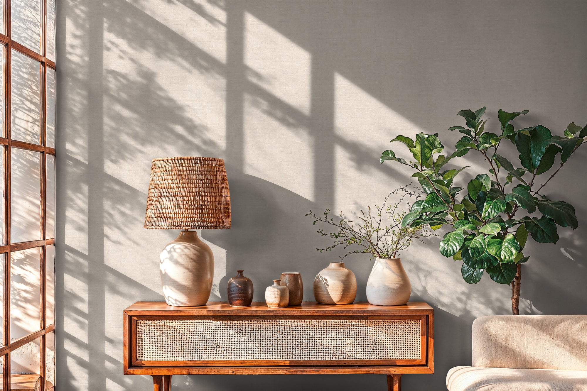 High-quality wallpaper from the Pintwalls III collection in grey 