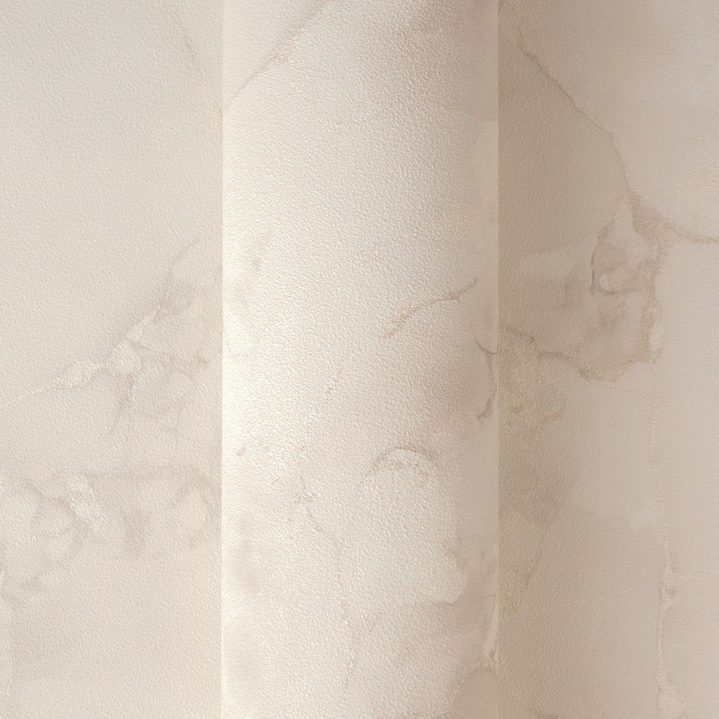 Hochwertige Vliestapete Creme Marmor