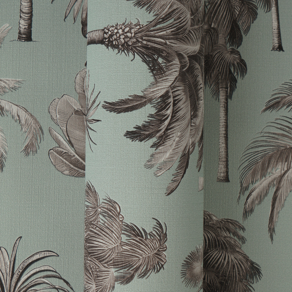 High-Quality Non-Woven Wallpaper Brown Floral