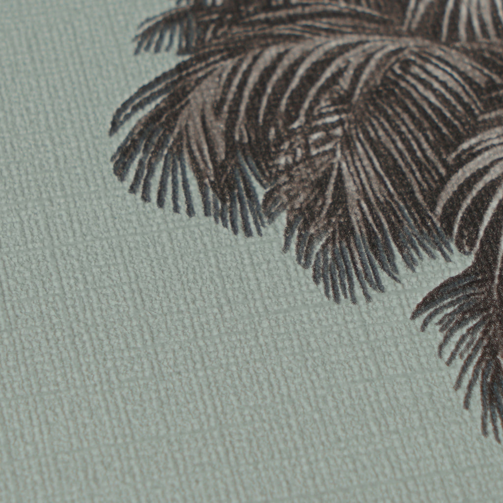 High-Quality Non-Woven Wallpaper Brown Floral