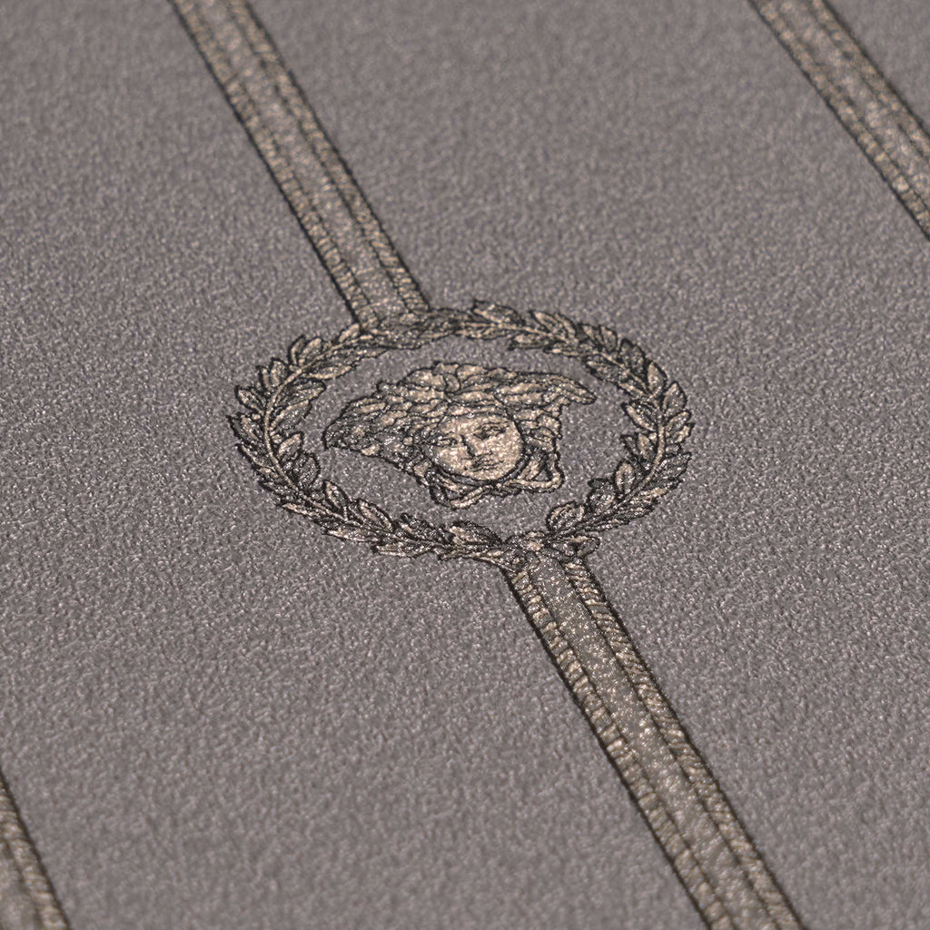 Versace 6-Vliestapete Vinyltapete Grau Streifentapete