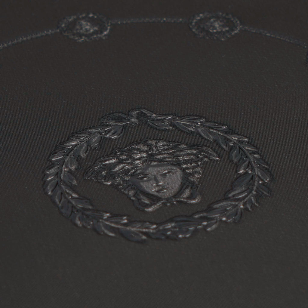 Versace 6-Vliestapete Vinyltapete Schwarz Medusakopf
