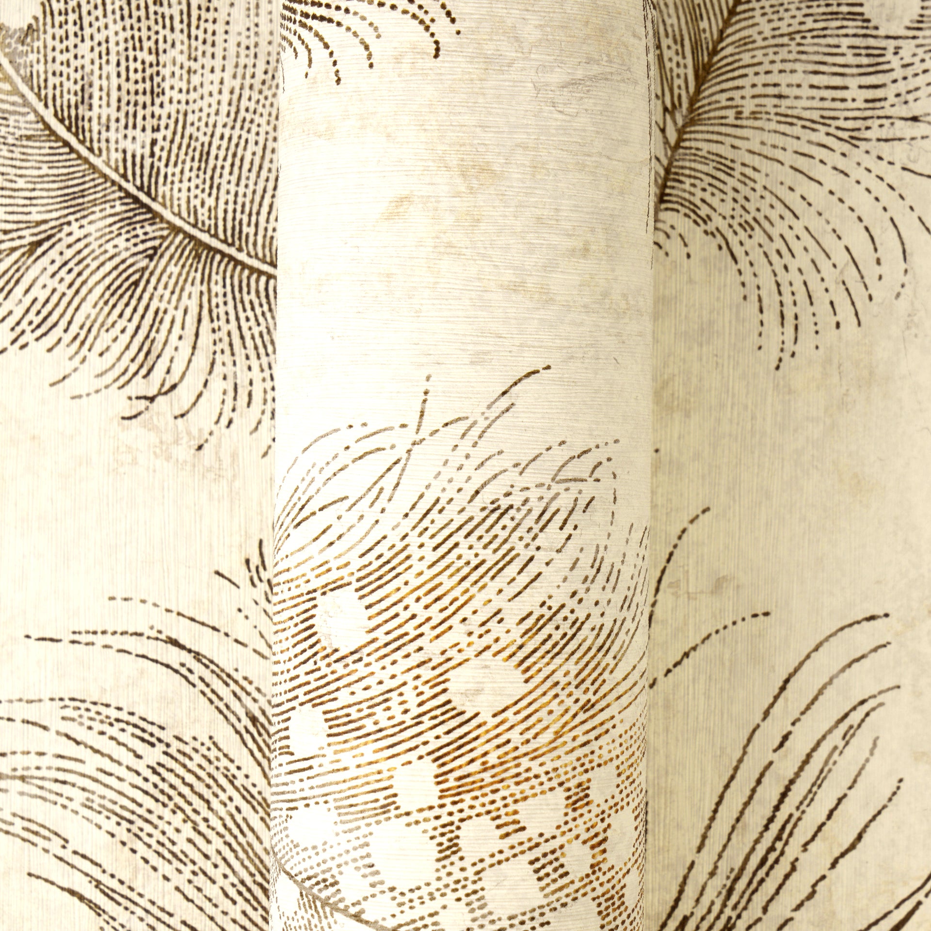 Premium Non-Woven Wallpaper Beige Asian