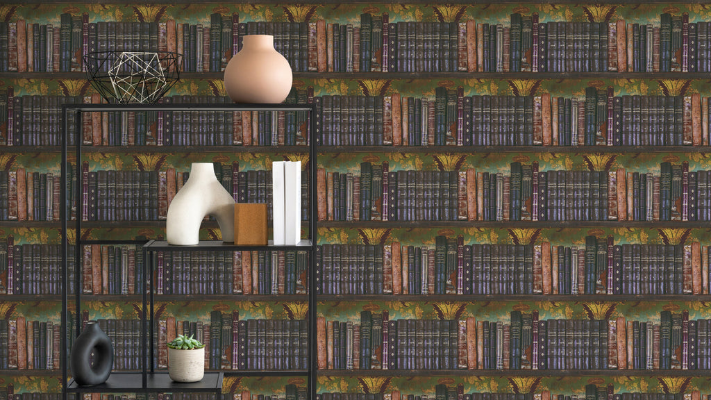 High-Quality Non-Woven Wallpaper Green Building