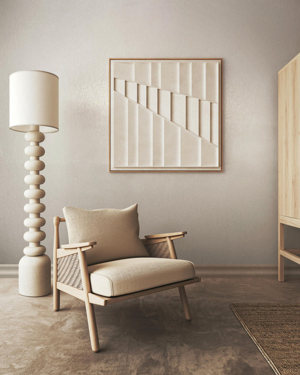 Vliestapete beige, grau einfarbig