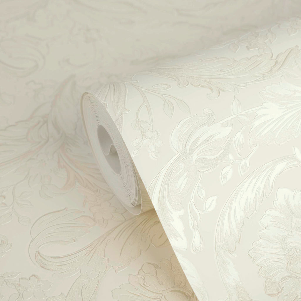 Versace 6-Vliestapete Vinyltapete Creme Floral