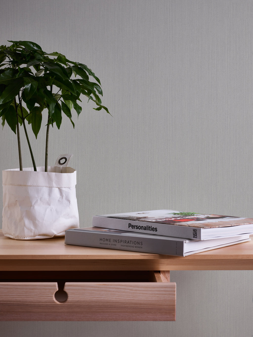 Hochwertige Tapete aus der Kollektion Casual Living in Grau