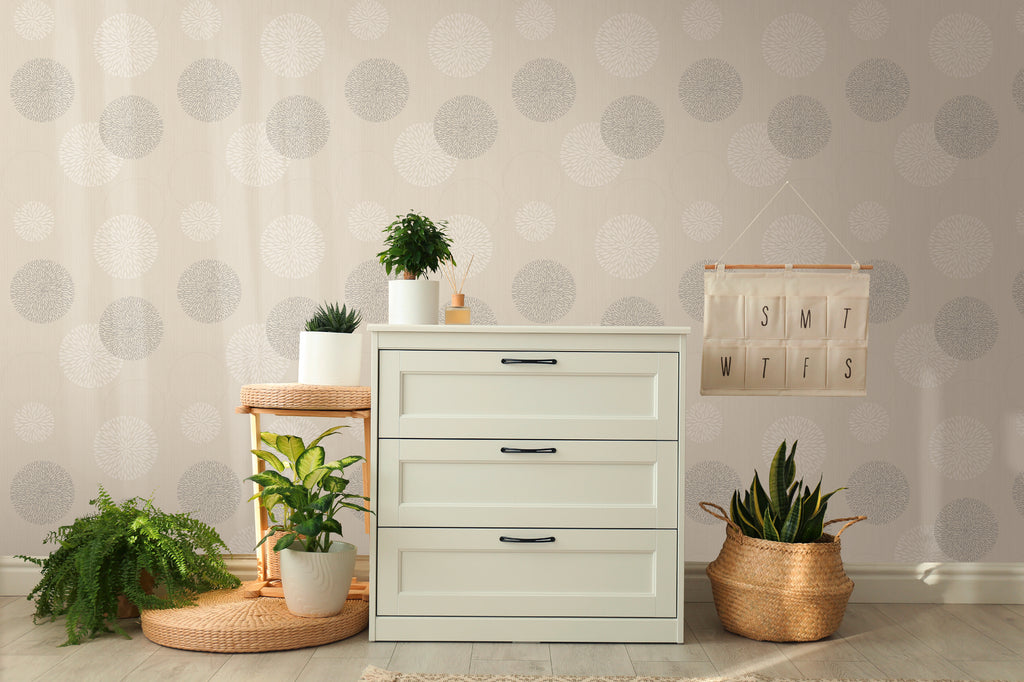 High-quality wallpaper from the Casual Living collection in beige 