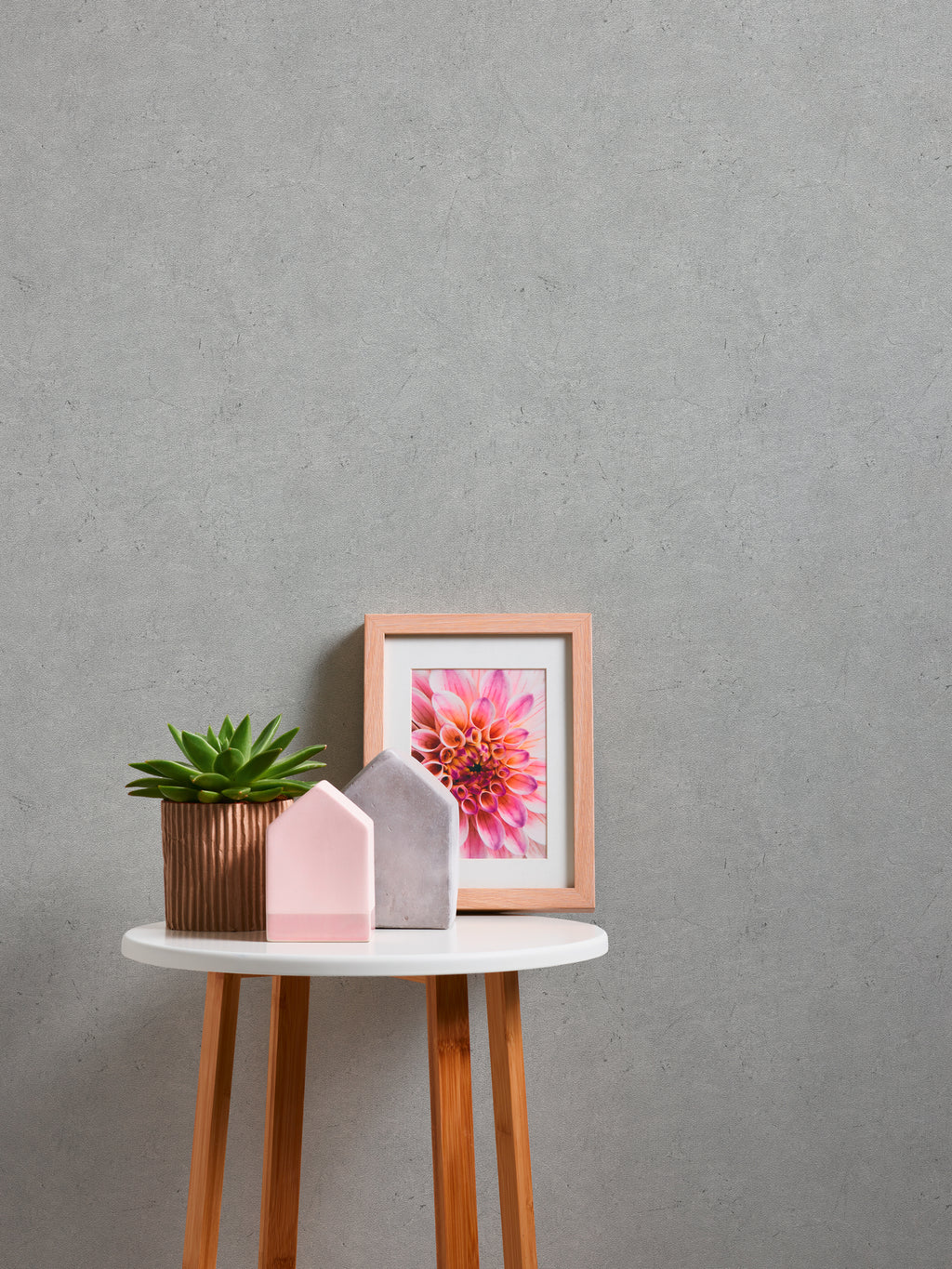 Hochwertige Vliestapete Grau Betonoptik