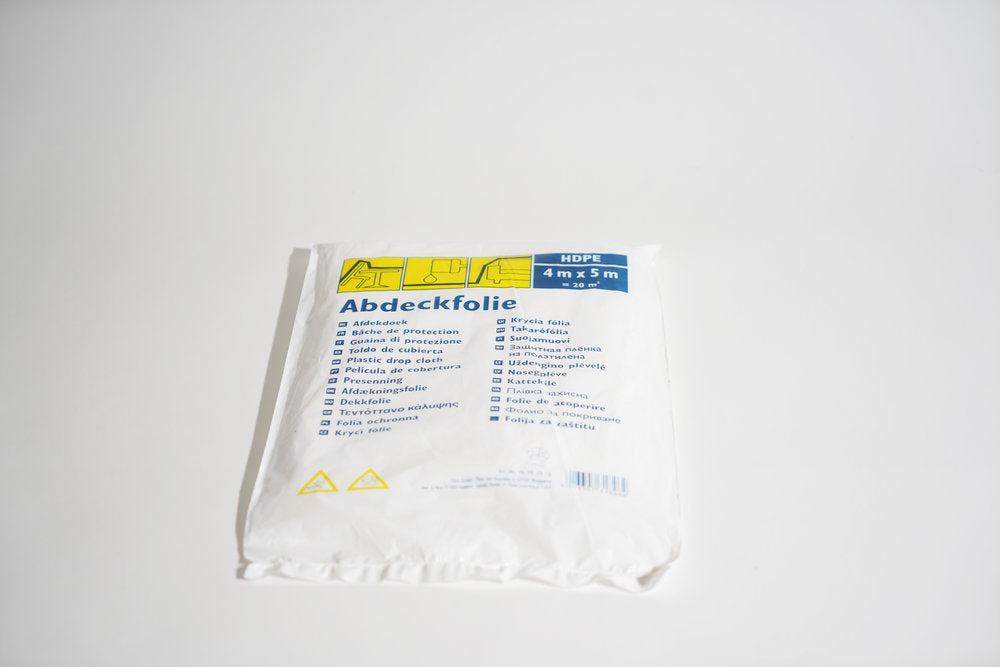 Abdeckplane HDPE Standard 4 x 5 m Abdeckfolie
