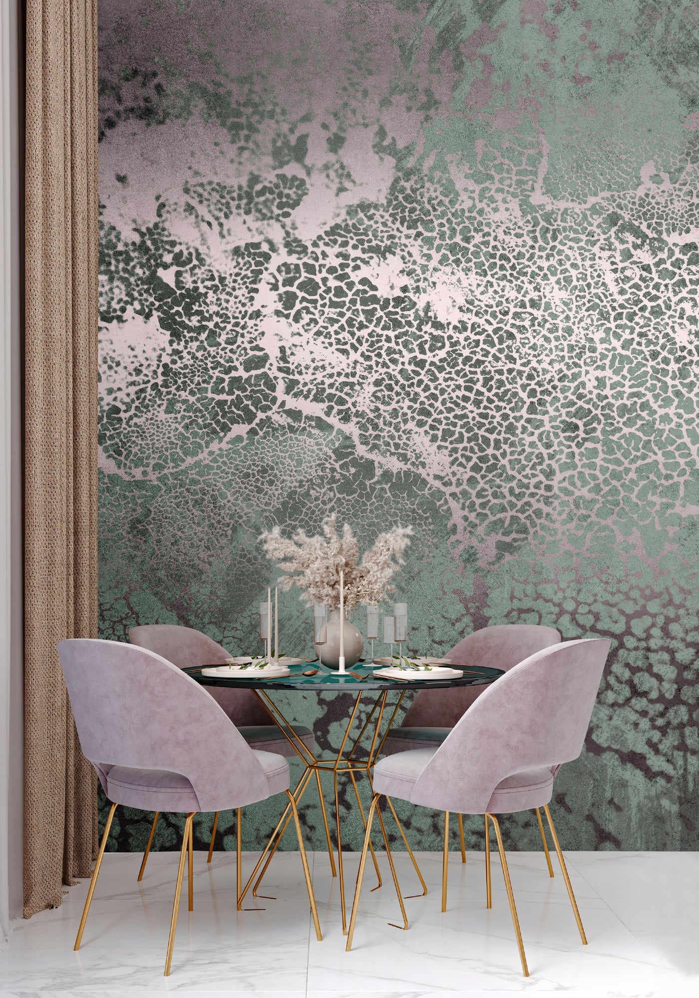 Photo wallpaper in digital print 