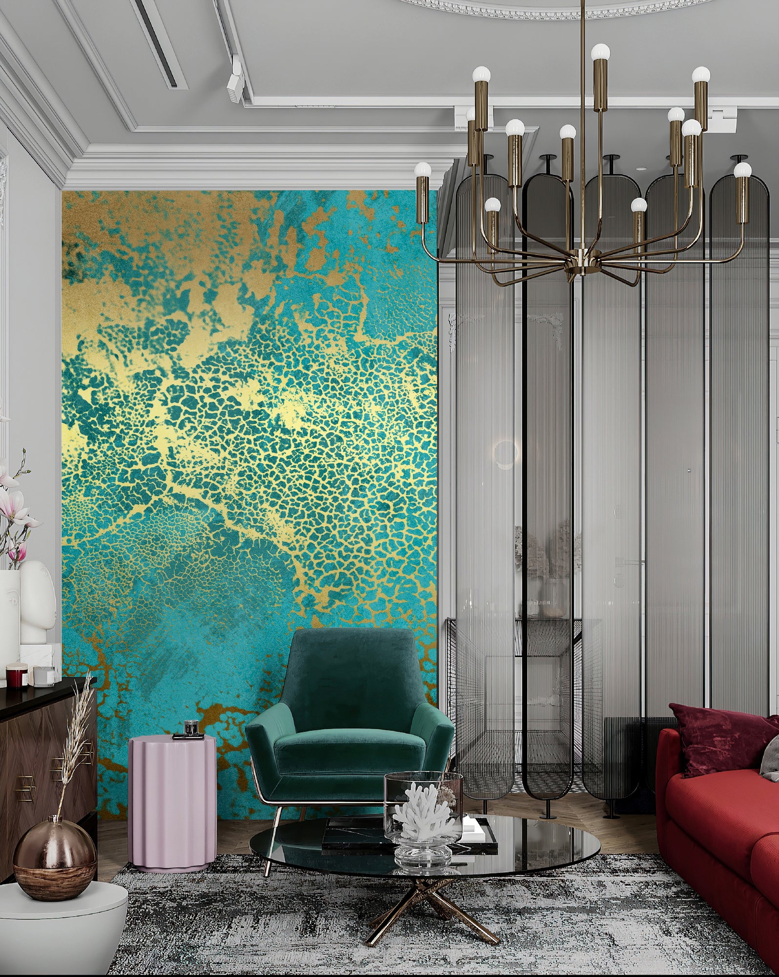 Photo wallpaper in digital print 