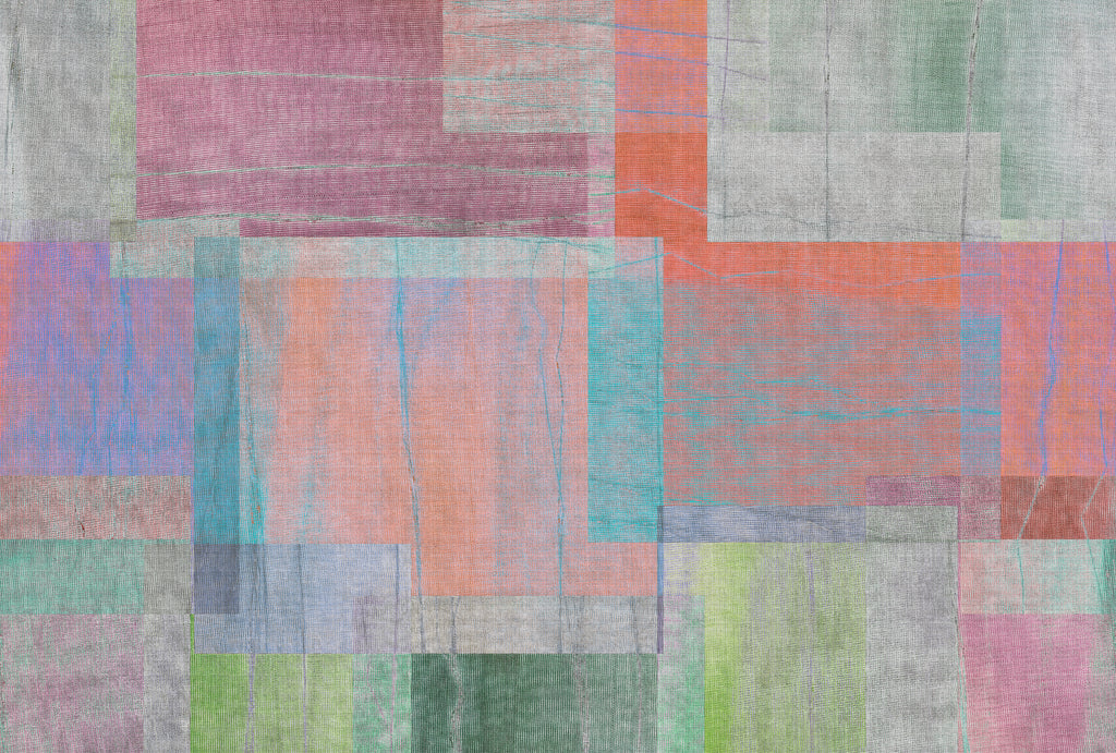 Digital Print Photo Wallpaper Pink Abstract Photo Wallpaper