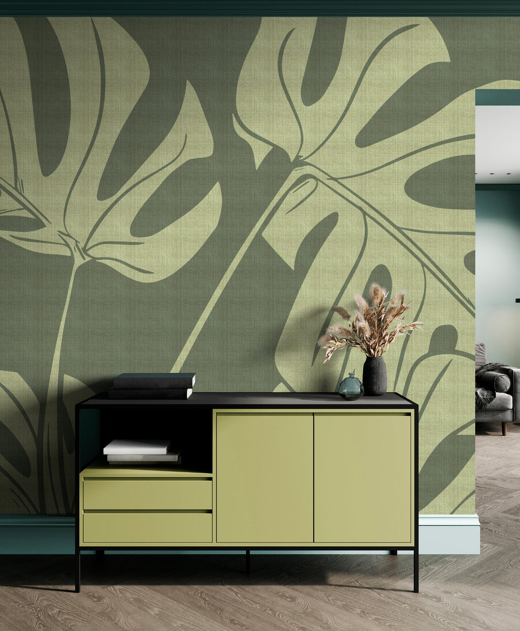 Photo wallpaper in digital print 