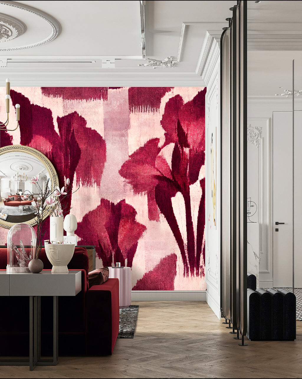 Photo wallpaper in digital print 