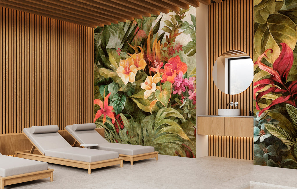 Photo wallpaper in digital print 