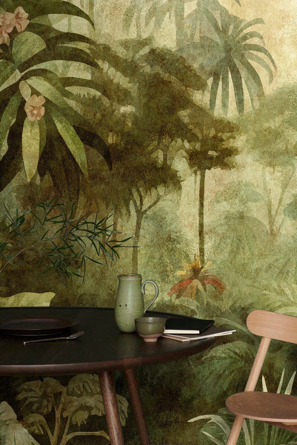 Photo wallpaper in digital print 