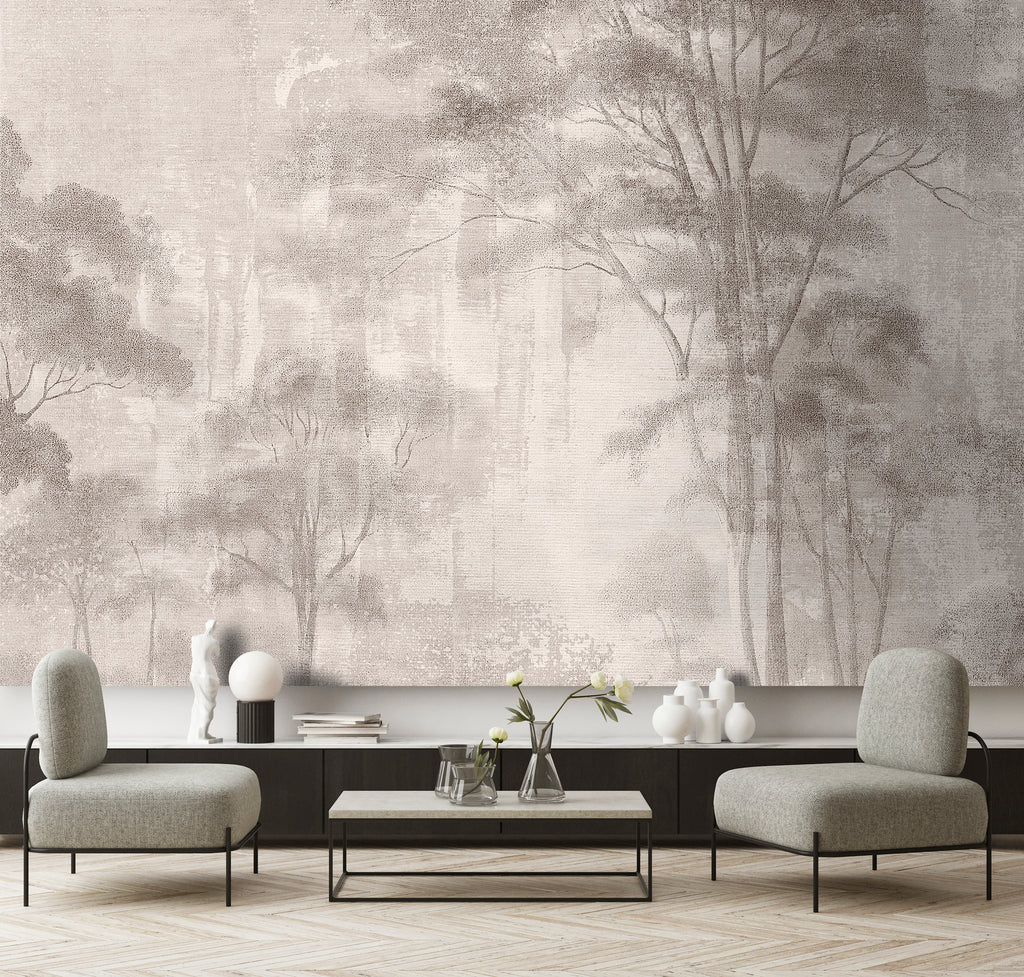 Photo wallpaper in digital print 