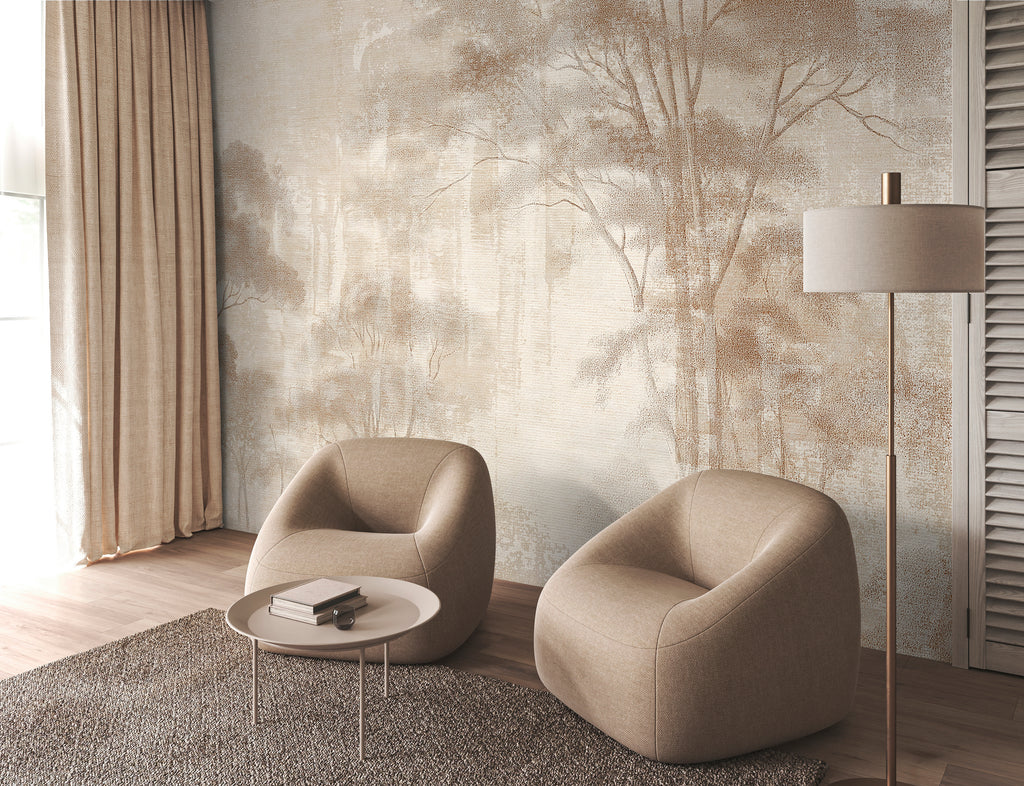 Photo wallpaper in digital print 