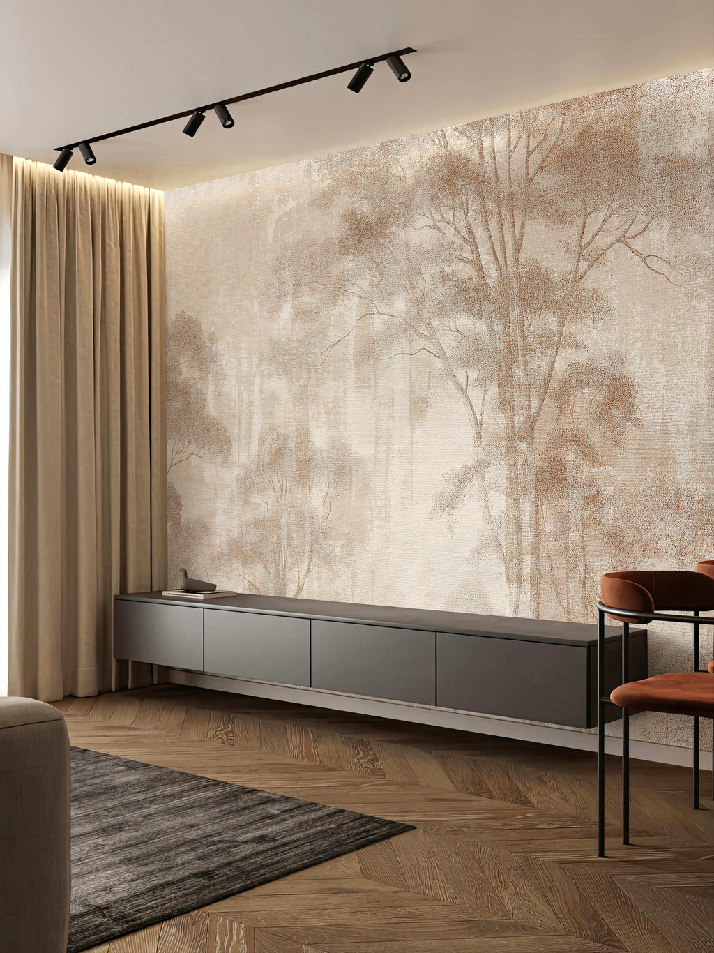 Photo wallpaper in digital print 