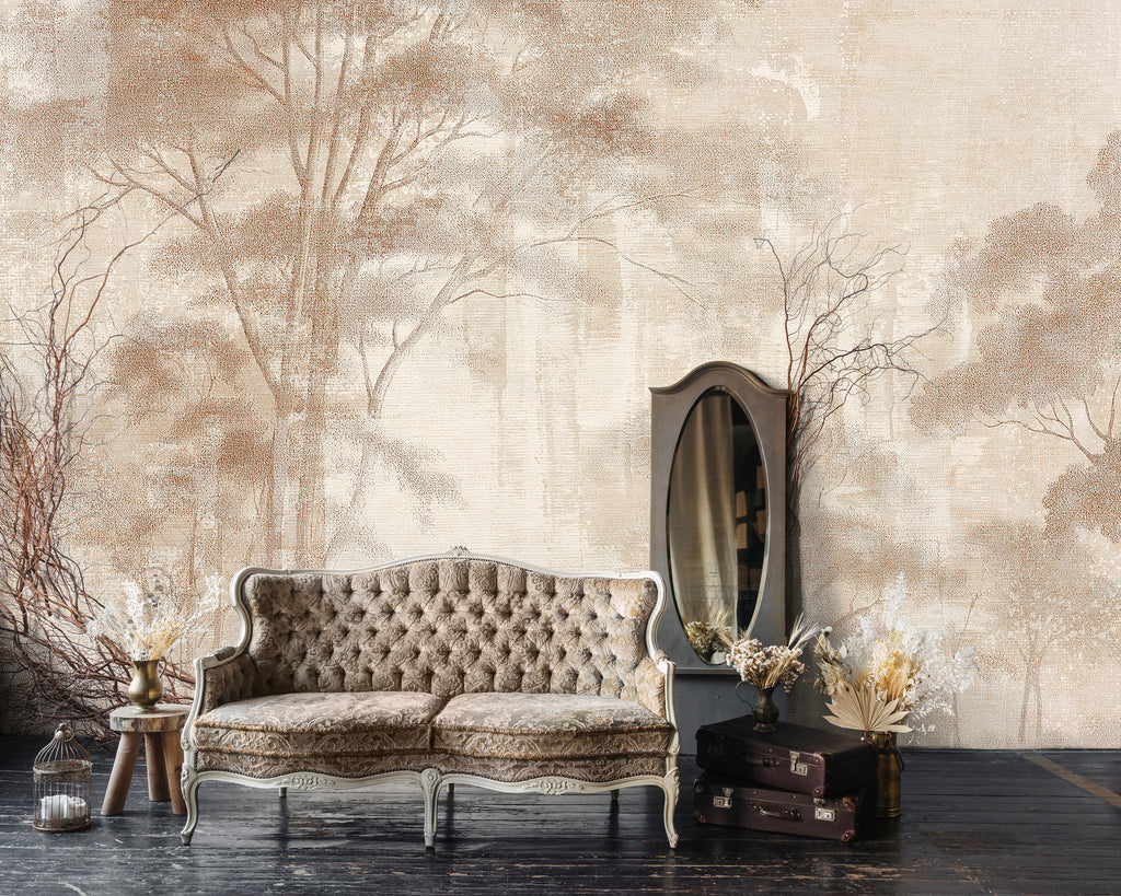 Photo wallpaper in digital print 