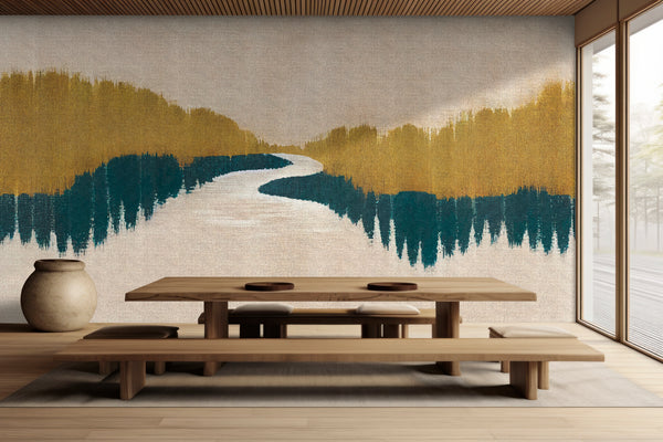 Photo wallpaper in digital print Photo wallpaper Beige Nature