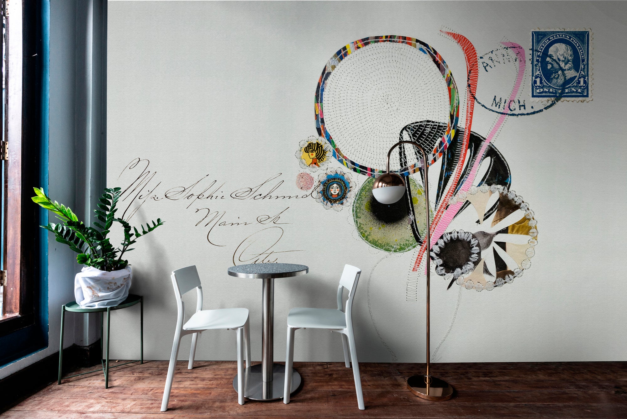 Photo wallpaper in digital print 