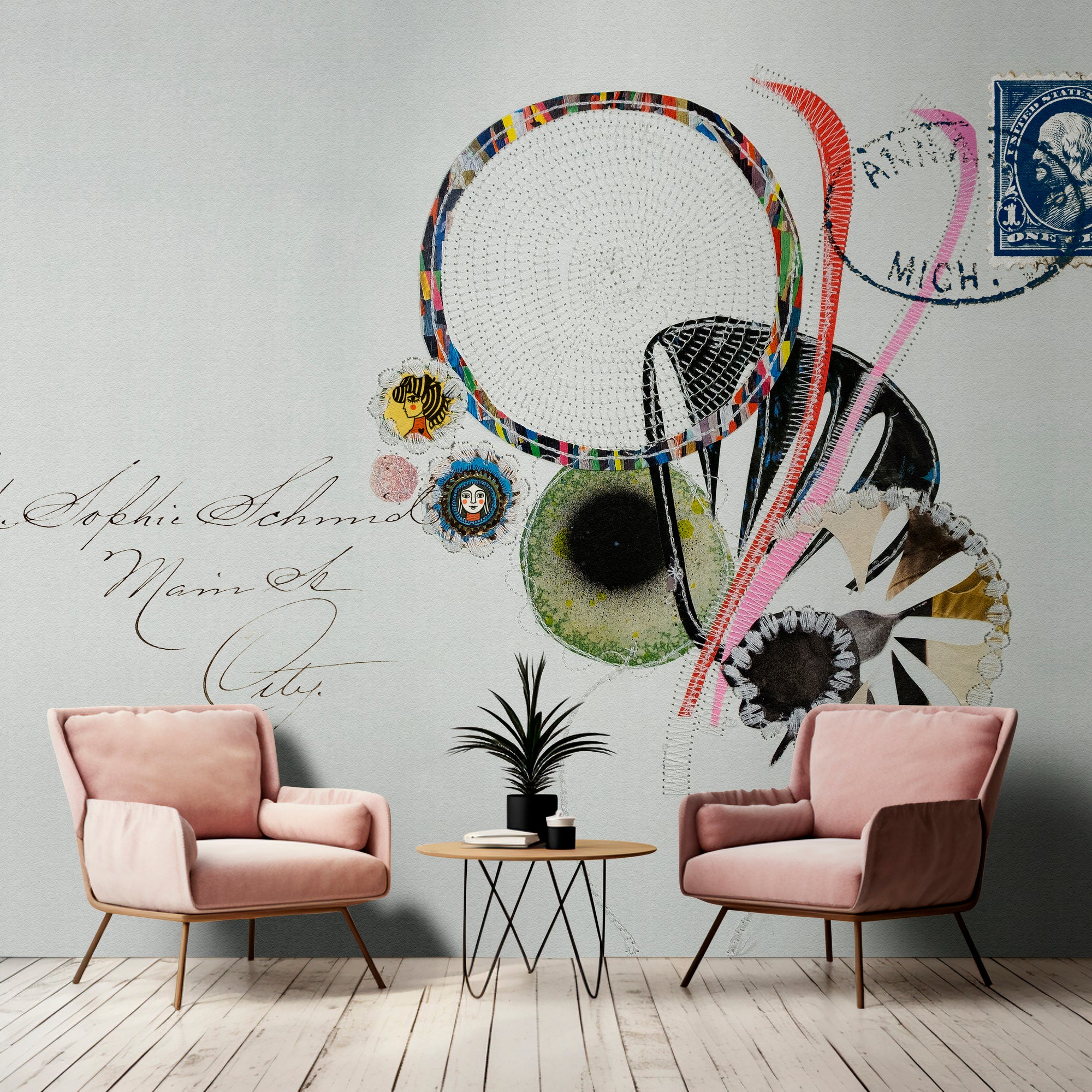 Photo wallpaper in digital print 