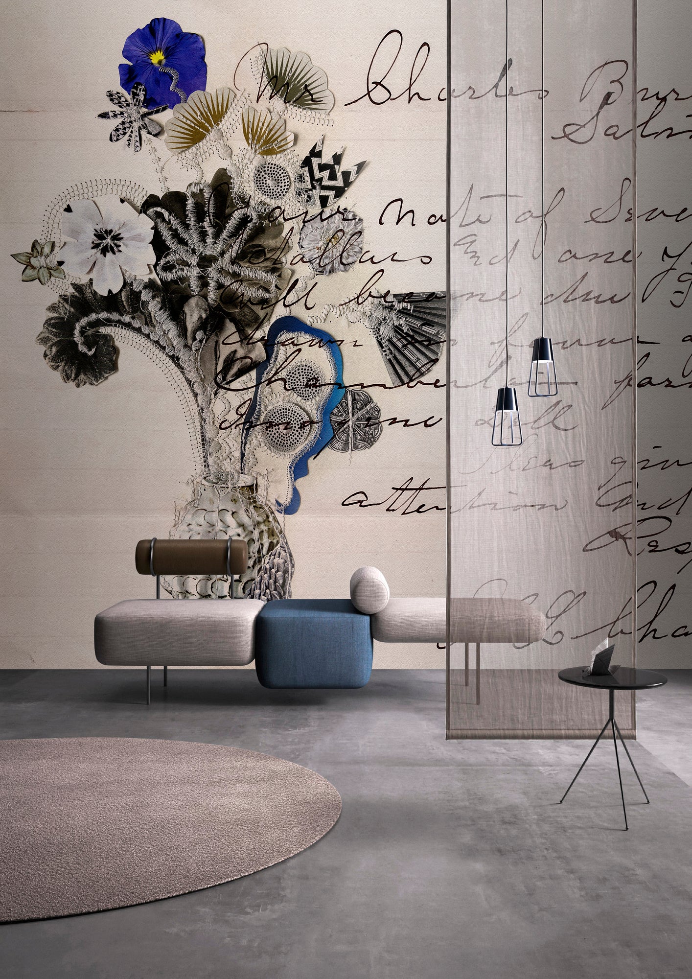 Photo wallpaper in digital print 