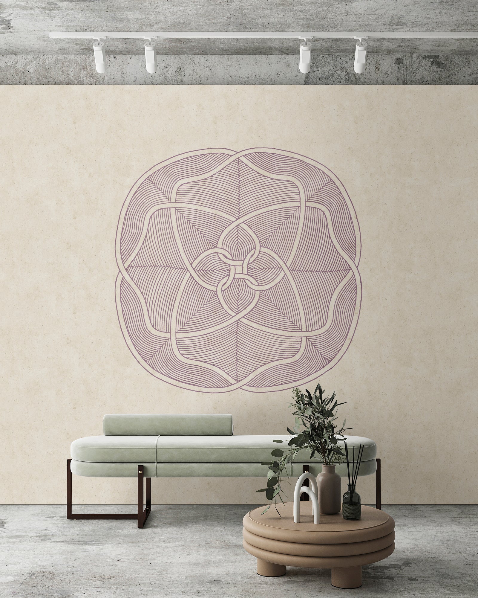 Photo wallpaper in digital print 